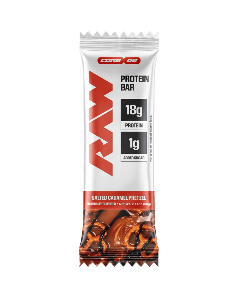 Raw Protein Bar - Salted Caramel Pretzel Single - Food/Snacks - Animal Supps | Supplement, Sports Nutrition, and Vitamin Shop | Vineland NJ