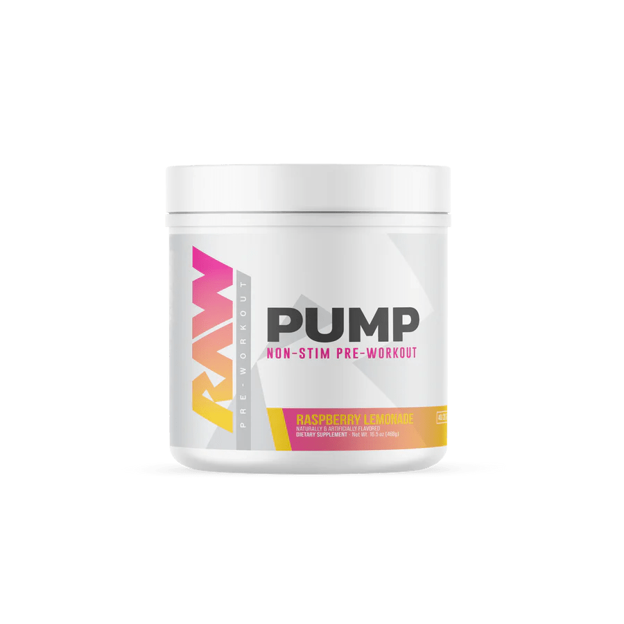 Raw - Pump - Raspberry Lemonade 20/40serv - Pre - Workout - Animal Supps | Sports Nutrition & Supplement Store | Vineland, NJ