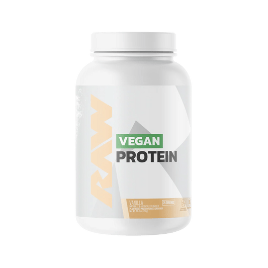 Raw - Vegan Protein - Vanilla 25serv - Protein - Animal Supps | Sports Nutrition & Supplement Store | Vineland, NJ