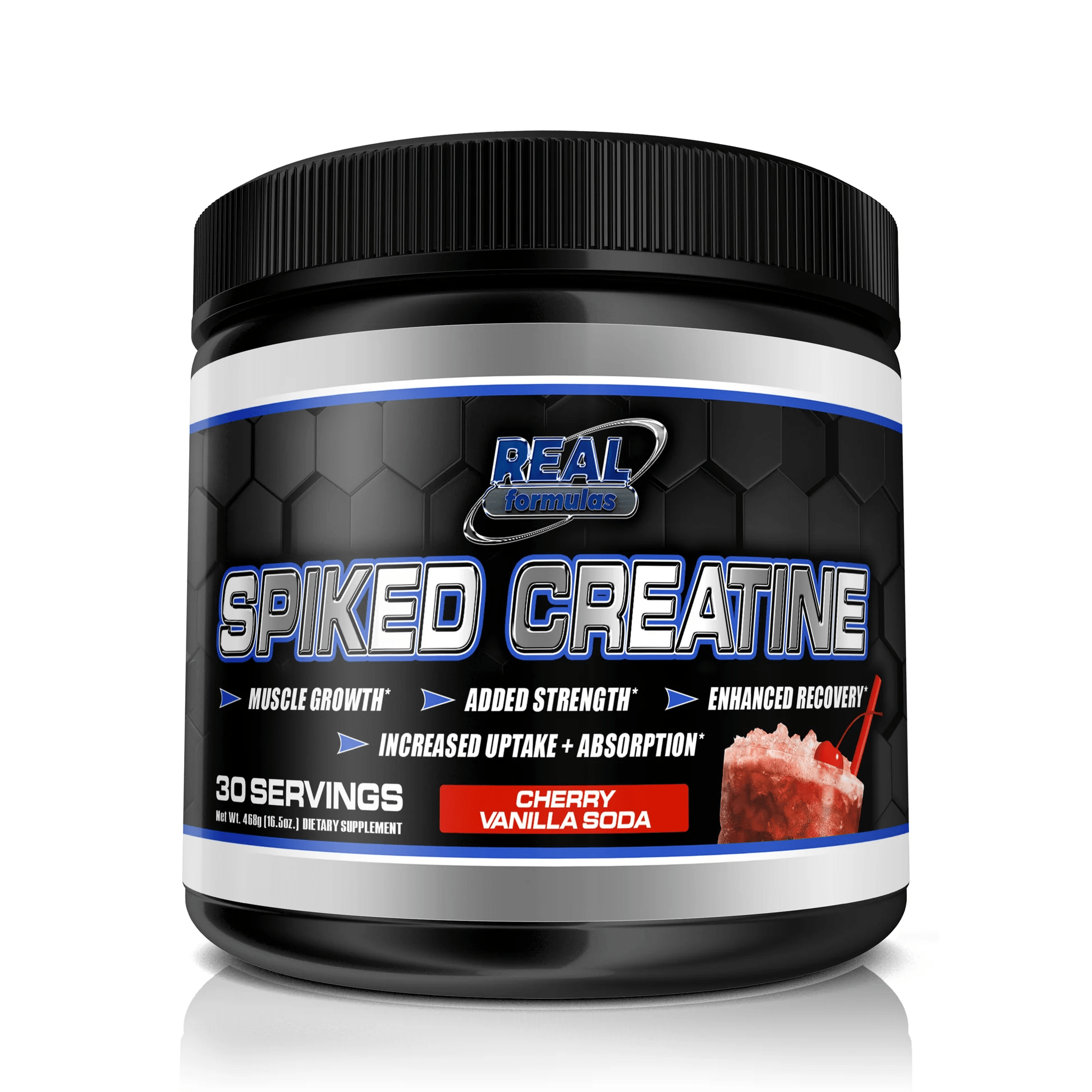Real Formulas - Spiked Creatine - Cherry Vanilla Cola - Creatine - Animal Supps | Sports Nutrition & Supplement Store | Vineland, NJ