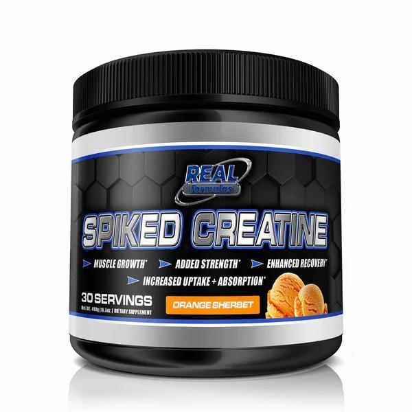 Real Formulas - Spiked Creatine - Orange Sherbet - Creatine - Animal Supps | Supplement, Sports Nutrition, and Vitamin Shop | Vineland NJ