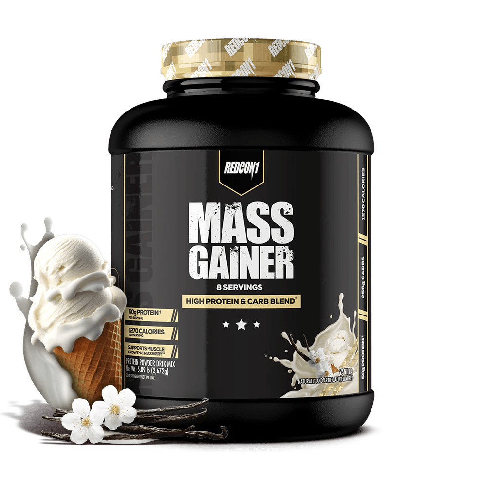 Redcon1 - MASS GAINER - Vanilla 5.89lb - Mass Gainer - Animal Supps | Supplement, Sports Nutrition, and Vitamin Shop | Vineland NJ