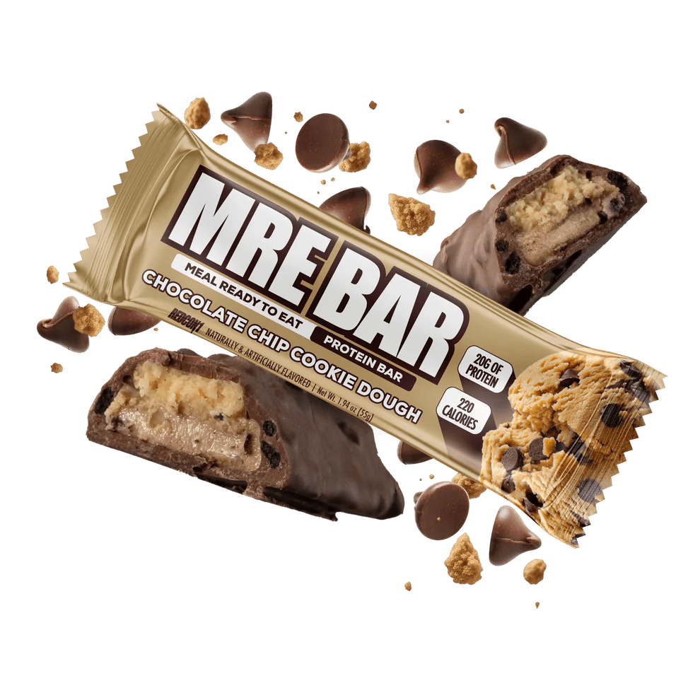 Redcon1 - MRE Bar - Chocolate Chip Cookie Dough - Protein Bar - Animal Supps | Supplement, Sports Nutrition, and Vitamin Shop | Vineland NJ
