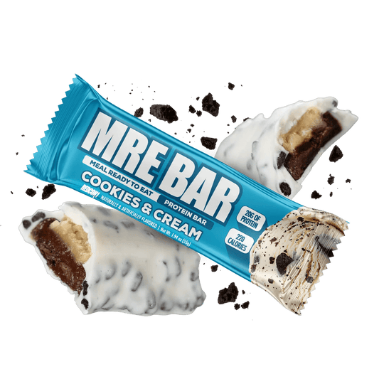 Redcon1 - MRE Bar - Cookies & Cream - Protein Bar - Animal Supps | Supplement, Sports Nutrition, and Vitamin Shop | Vineland NJ