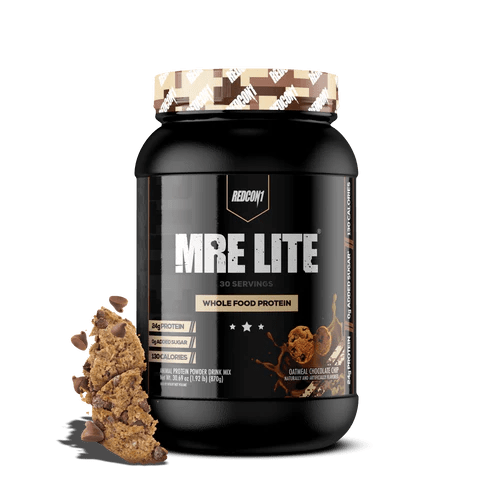 Redcon1 - MRE Lite Protein - Oatmeal Chocolate Chip 2lb - Whole Food Protein - Animal Supps | Sports Nutrition & Supplement Store | Vineland, NJ