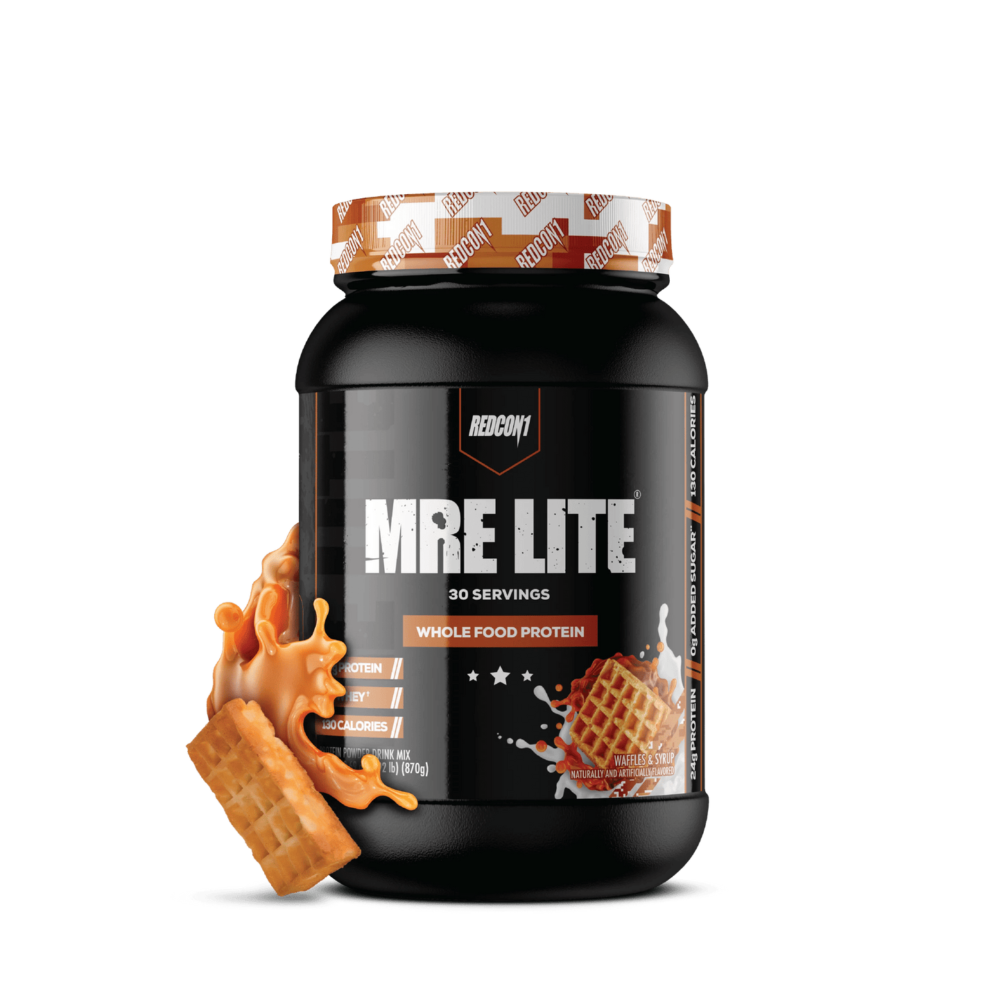 Redcon1 - MRE Lite Protein - Waffles and Syrup 2lb - Whole Food Protein - Animal Supps | Sports Nutrition & Supplement Store | Vineland, NJ