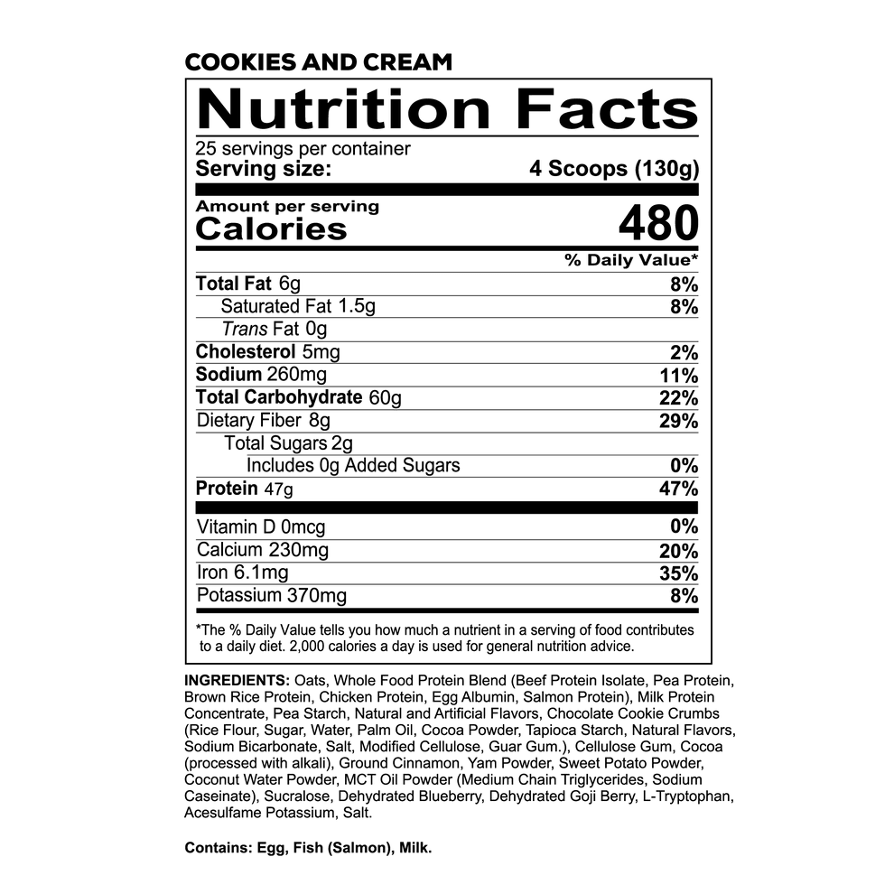 Redcon1 - MRE Protein - Banana Nut Bread 7lb - Whole Food Protein - Animal Supps | Supplement, Sports Nutrition, and Vitamin Shop | Vineland NJ