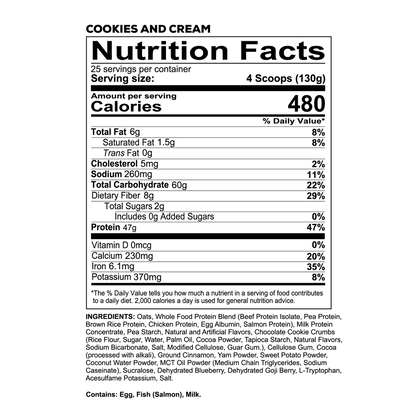 Redcon1 - MRE Protein - Banana Nut Bread 7lb - Whole Food Protein - Animal Supps | Supplement, Sports Nutrition, and Vitamin Shop | Vineland NJ