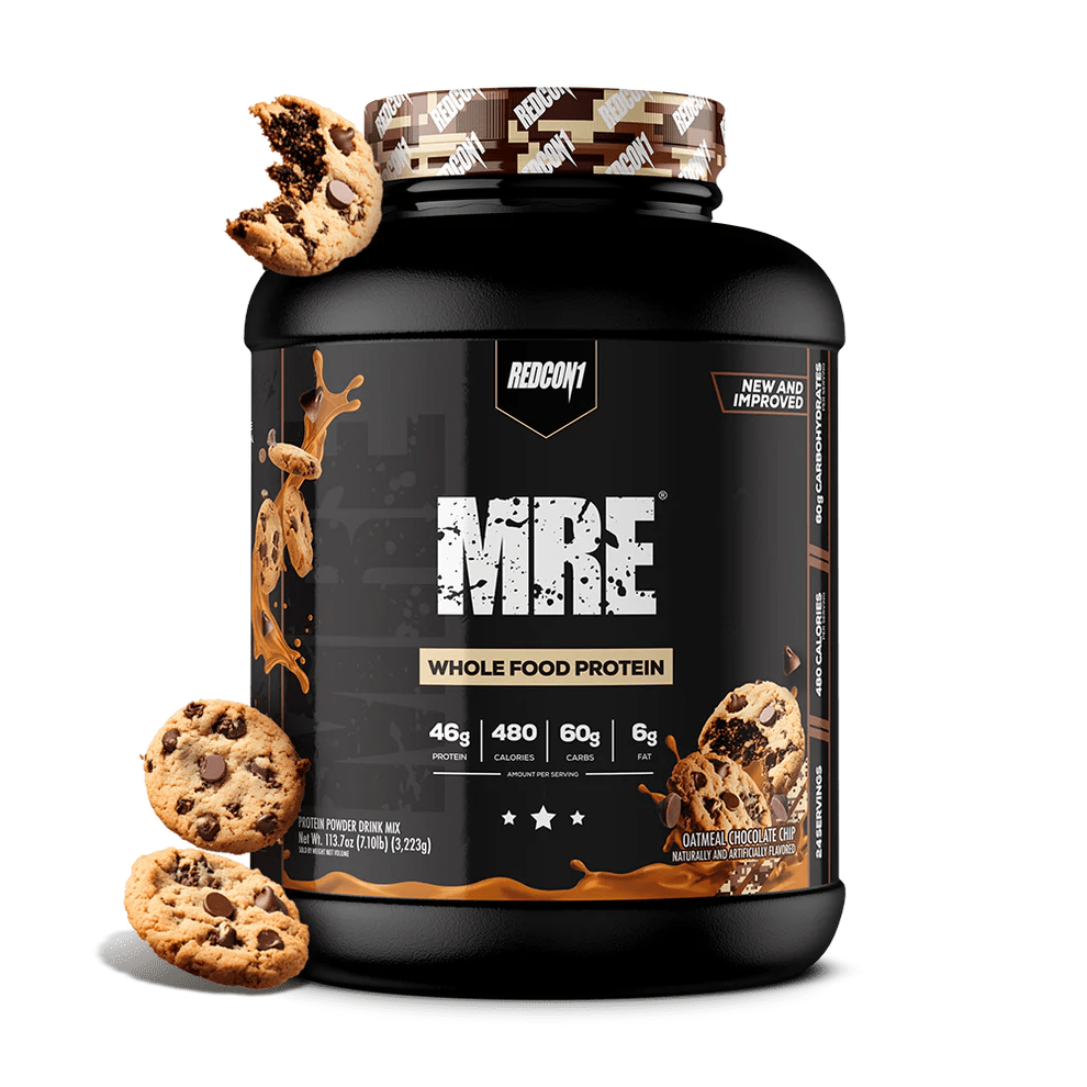 Redcon1 - MRE Protein - Oatmeal Chocolate Chip 7lb - Whole Food Protein - Animal Supps | Supplement, Sports Nutrition, and Vitamin Shop | Vineland NJ
