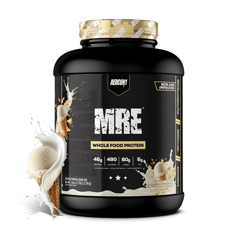 Redcon1 - MRE Protein - Vanilla Milkshake 7lb - Whole Food Protein - Animal Supps | Supplement, Sports Nutrition, and Vitamin Shop | Vineland NJ