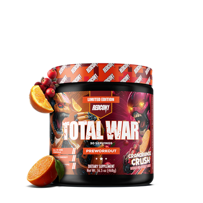Redcon1 - Total War - Carnorange Crush (Limited Edition) 30serv - Pre - Workout - Animal Supps | Supplement, Sports Nutrition, and Vitamin Shop | Vineland NJ