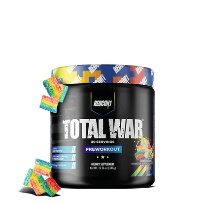 Redcon1 - Total War - Rainbow Candy 30serv - Pre - Workout - Animal Supps | Sports Nutrition & Supplement Store | Vineland, NJ