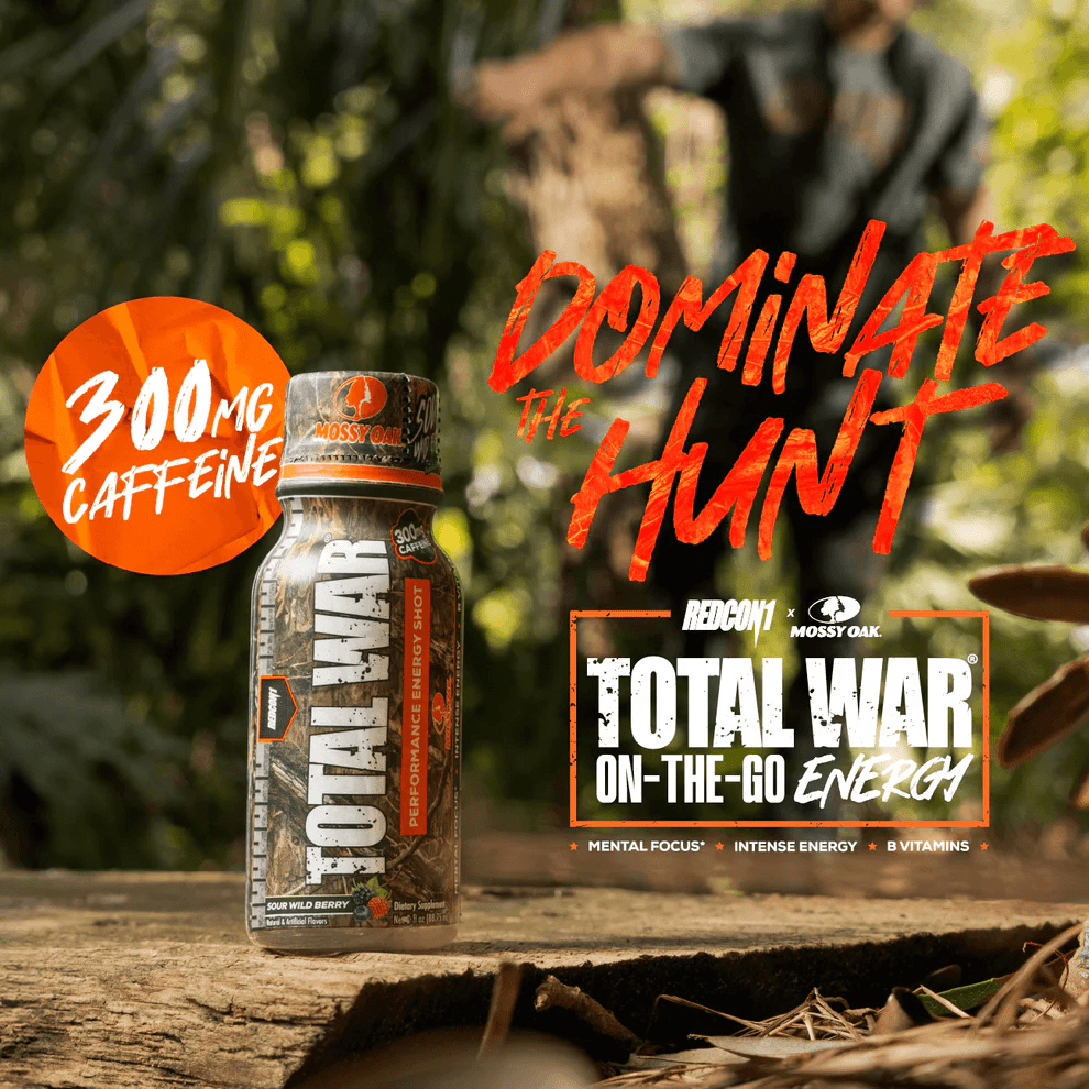 Redcon1 - Total War Shots - Sour Wild Berry Single - Pre - Workout - Animal Supps | Supplement, Sports Nutrition, and Vitamin Shop | Vineland NJ