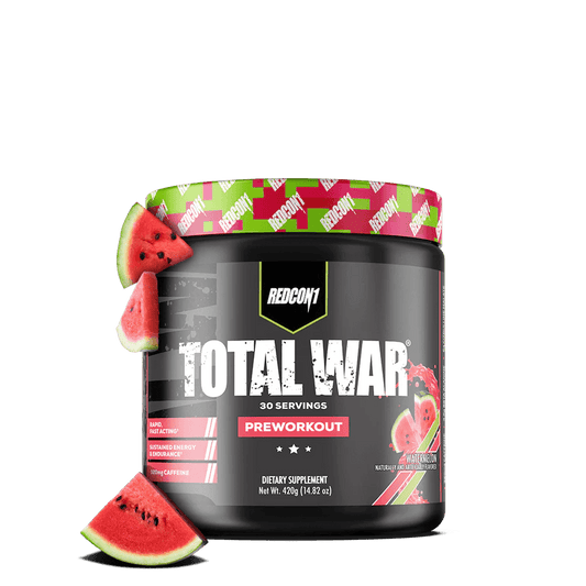 Redcon1 - Total War - Watermelon 30serv - Pre - Workout - Animal Supps | Sports Nutrition & Supplement Store | Vineland, NJ