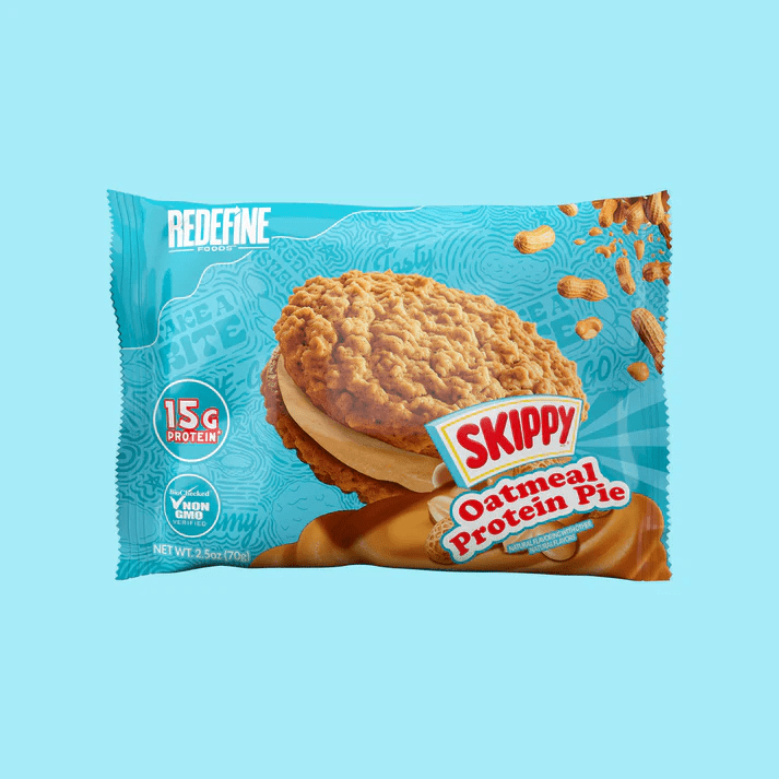 Redefine Foods - Oatmeal Protein Pie - Skippy Peanut Butter - Food/Snacks - Animal Supps | Sports Nutrition & Supplement Store | Vineland, NJ