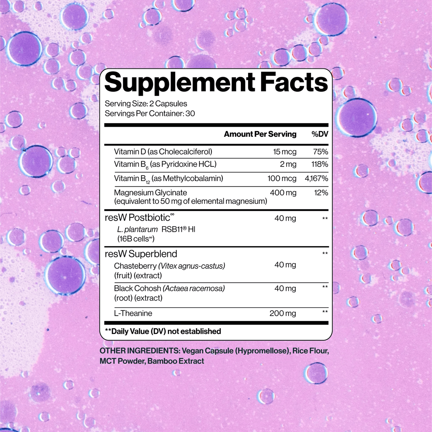 resbiotic® - resW™ Perimenopause Support Postbiotic - 30serv - Menopause Support - Animal Supps | Sports Nutrition & Supplement Store | Vineland, NJ