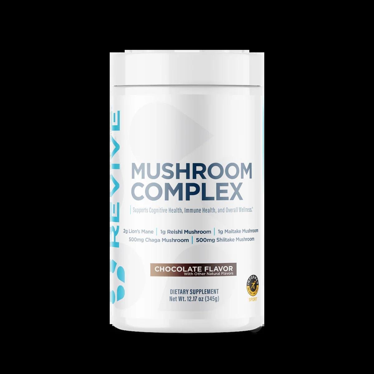 Revive - Mushroom Complex Complete - Chocolate - Vitamin & Mineral - Animal Supps | Supplement, Sports Nutrition, and Vitamin Shop | Vineland NJ