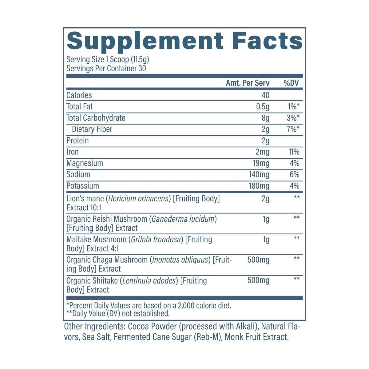 Revive - Mushroom Complex Complete - Chocolate - Vitamin & Mineral - Animal Supps | Supplement, Sports Nutrition, and Vitamin Shop | Vineland NJ