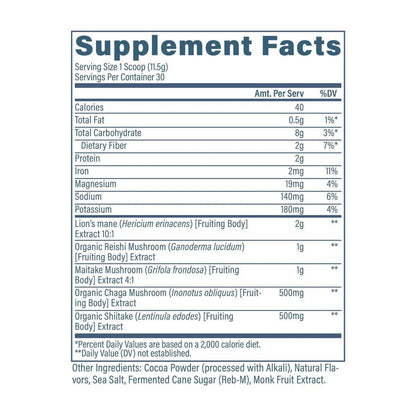 Revive - Mushroom Complex Complete - Chocolate - Vitamin & Mineral - Animal Supps | Supplement, Sports Nutrition, and Vitamin Shop | Vineland NJ