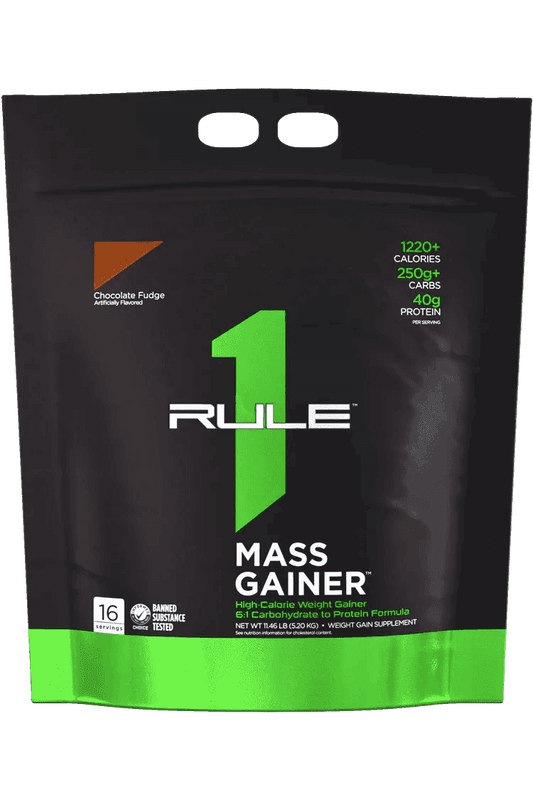 Rule 1 - Mass Gainer - Chocolate Fudge 16serv - Mass Gainer - Animal Supps | Sports Nutrition & Supplement Store | Vineland, NJ