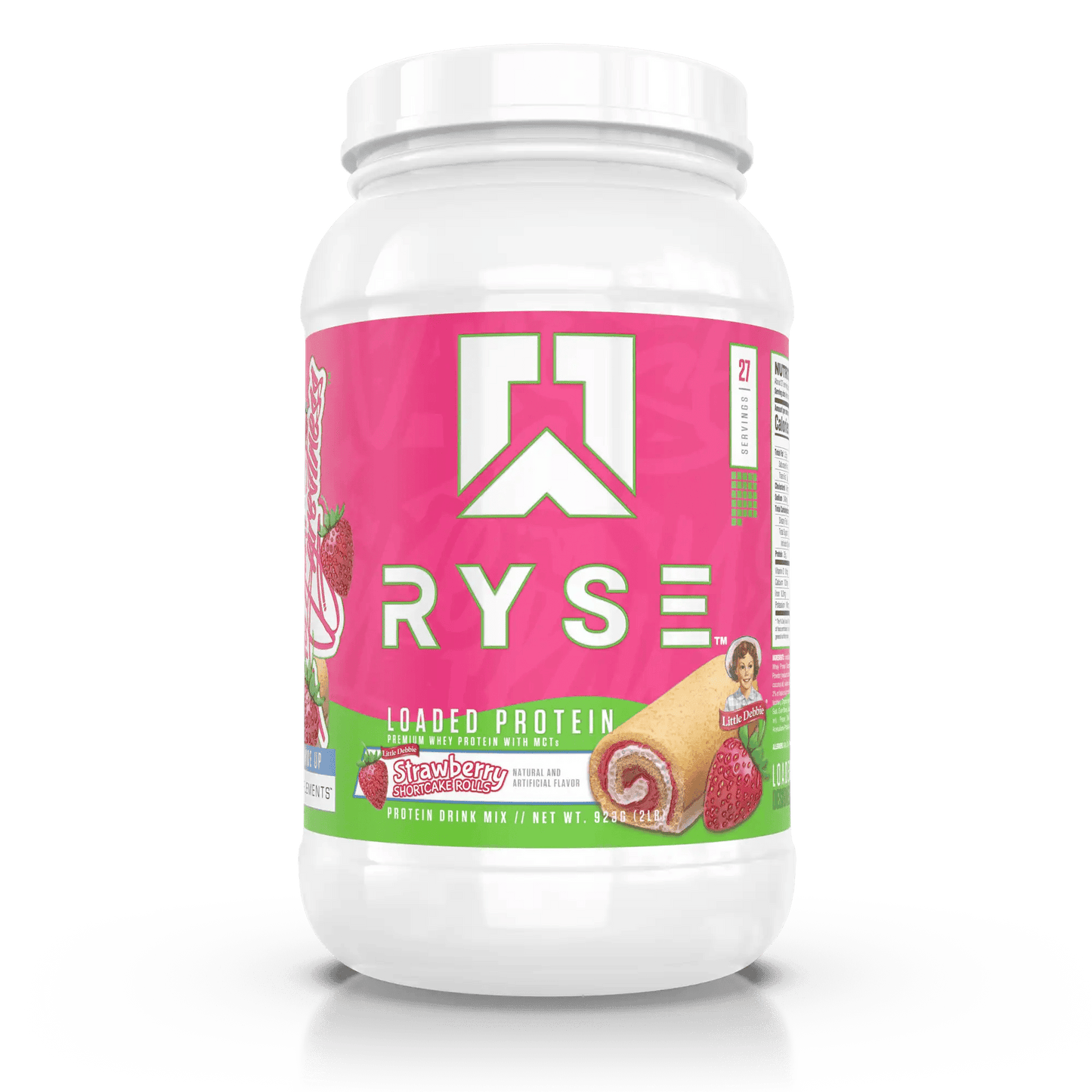 Ryse - Loaded Protein - Little Debbie® Strawberry Shortcake Rolls 27serv - Protein - Animal Supps | Sports Nutrition & Supplement Store | Vineland, NJ