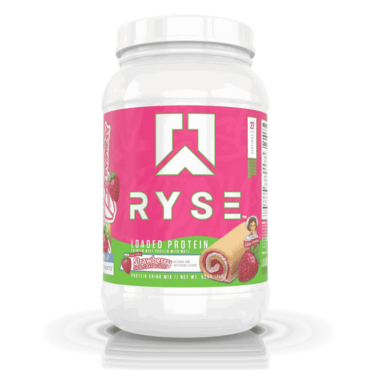 Ryse - Loaded Protein - Little Debbie® Strawberry Shortcake Rolls 27serv - Protein - Animal Supps | Sports Nutrition & Supplement Store | Vineland, NJ