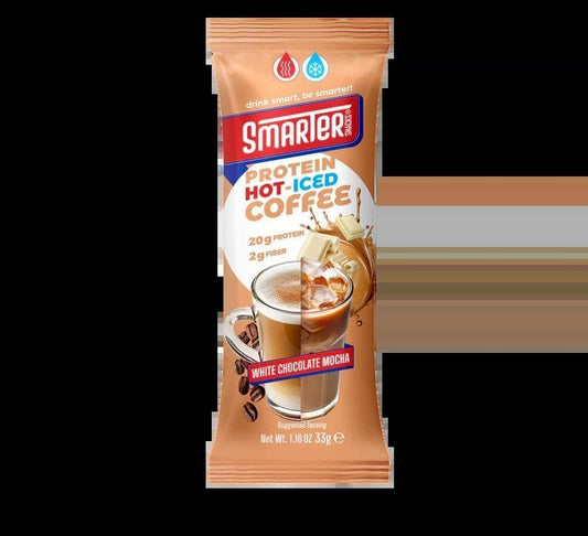 Smarter - Protein Hot - Iced Coffee - White Chocolate Mocha Single - Food/Snacks - Animal Supps | Supplement, Sports Nutrition, and Vitamin Shop | Vineland NJ