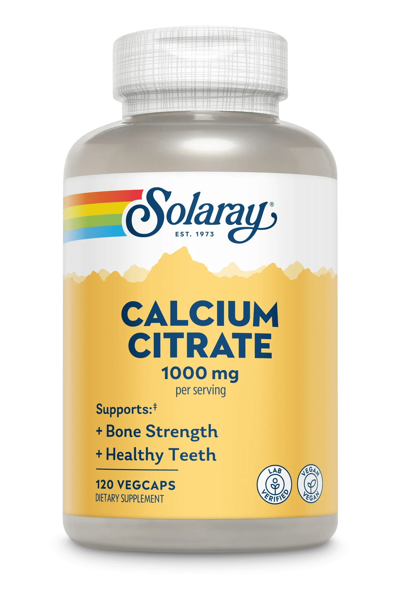 Solaray - Calcium Citrate - 120ct - Vitamin & Mineral - Animal Supps | Sports Nutrition & Supplement Store | Vineland, NJ