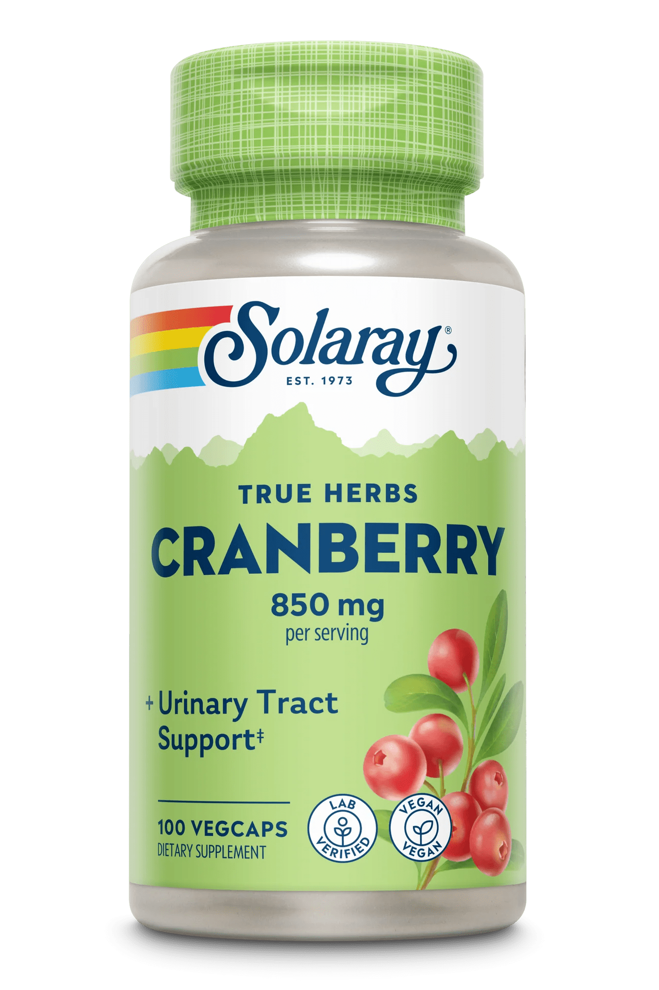 Solaray - Cranberry - 850mg 100ct - Herbal Supplement - Animal Supps | Sports Nutrition & Supplement Store | Vineland, NJ