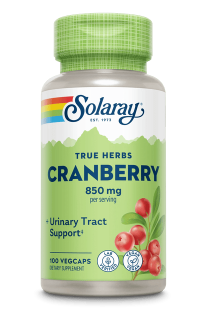 Solaray - Cranberry - 850mg 100ct - Herbal Supplement - Animal Supps | Sports Nutrition & Supplement Store | Vineland, NJ