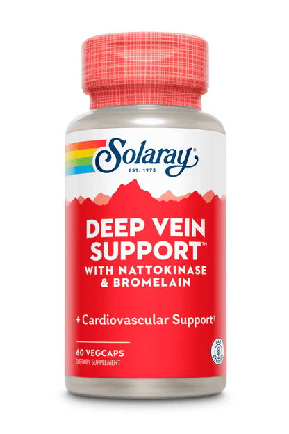 Solaray - Deep Vein Support - 60ct - Organ Support - Animal Supps | Sports Nutrition & Supplement Store | Vineland, NJ