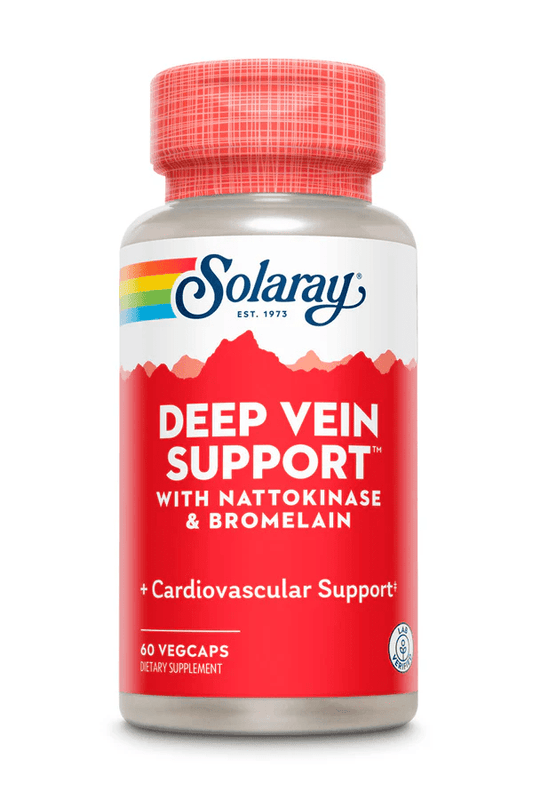 Solaray - Deep Vein Support - 60ct - Organ Support - Animal Supps | Sports Nutrition & Supplement Store | Vineland, NJ