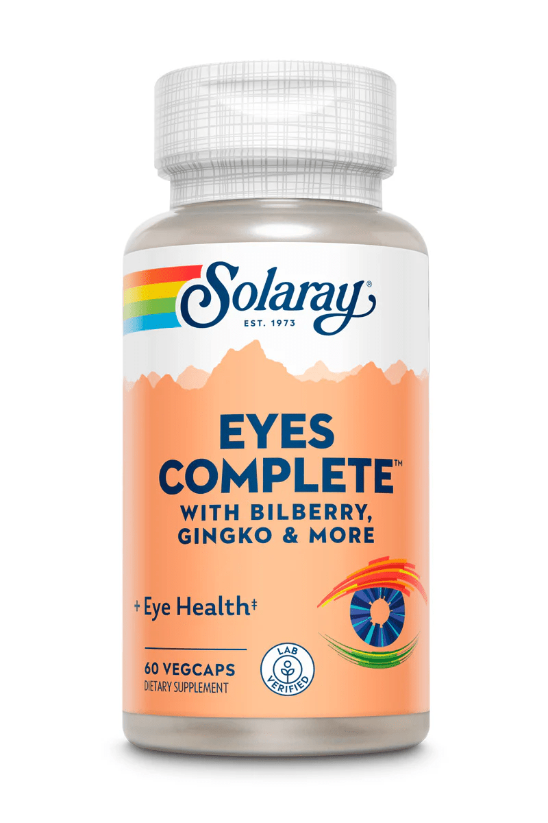 Solaray - Eyes Complete - 60ct - Herbal Supplement - Animal Supps | Sports Nutrition & Supplement Store | Vineland, NJ