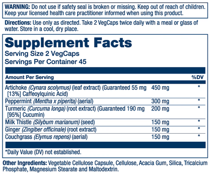 Solaray - Gallbladder Support Formula - 90ct - Herbal Supplement - Animal Supps | Sports Nutrition & Supplement Store | Vineland, NJ