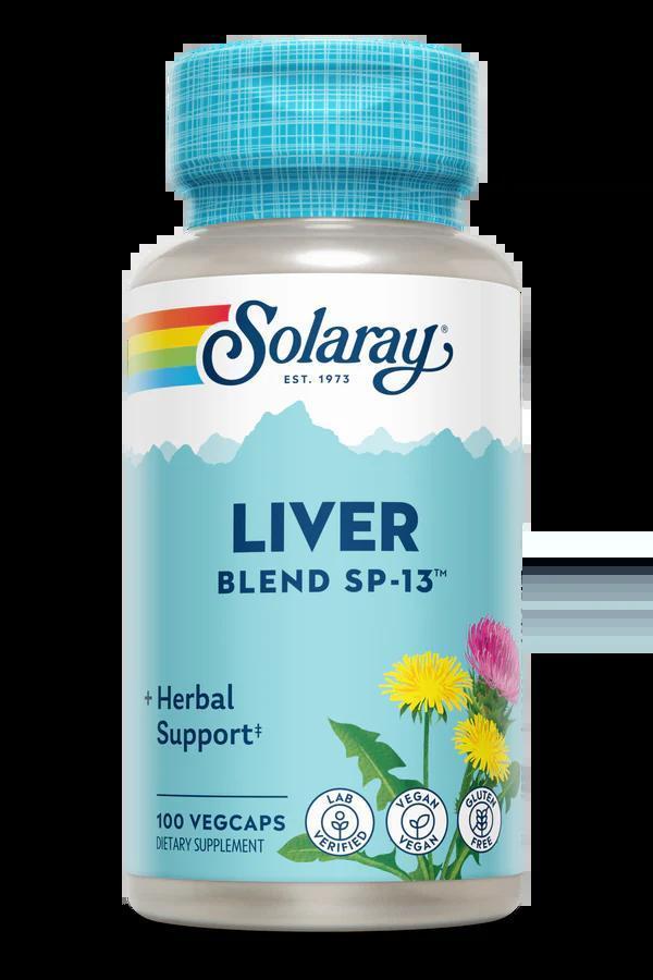 Solaray - Liver Blend - 100caps - Vitamin & Mineral -Animal Supps | Supplement, Sports Nutrition, and Vitamin Shop | Vineland NJ
