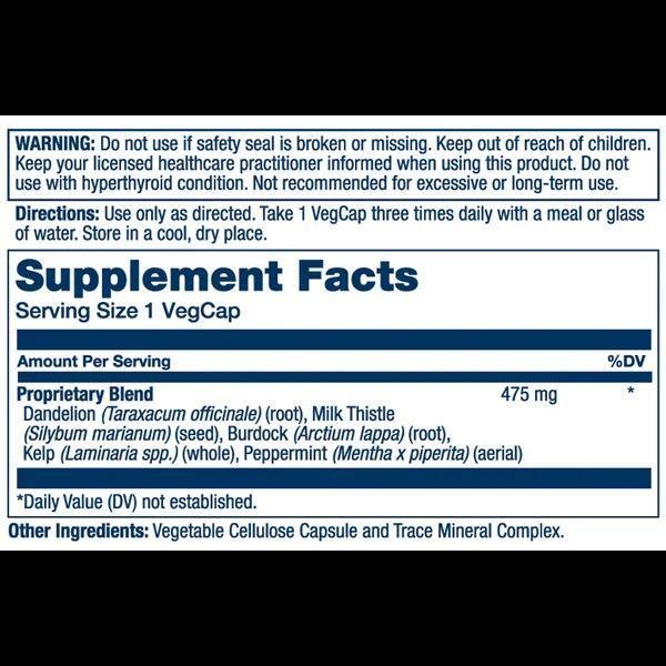 Solaray - Liver Blend - 100caps - Vitamin & Mineral -Animal Supps | Supplement, Sports Nutrition, and Vitamin Shop | Vineland NJ