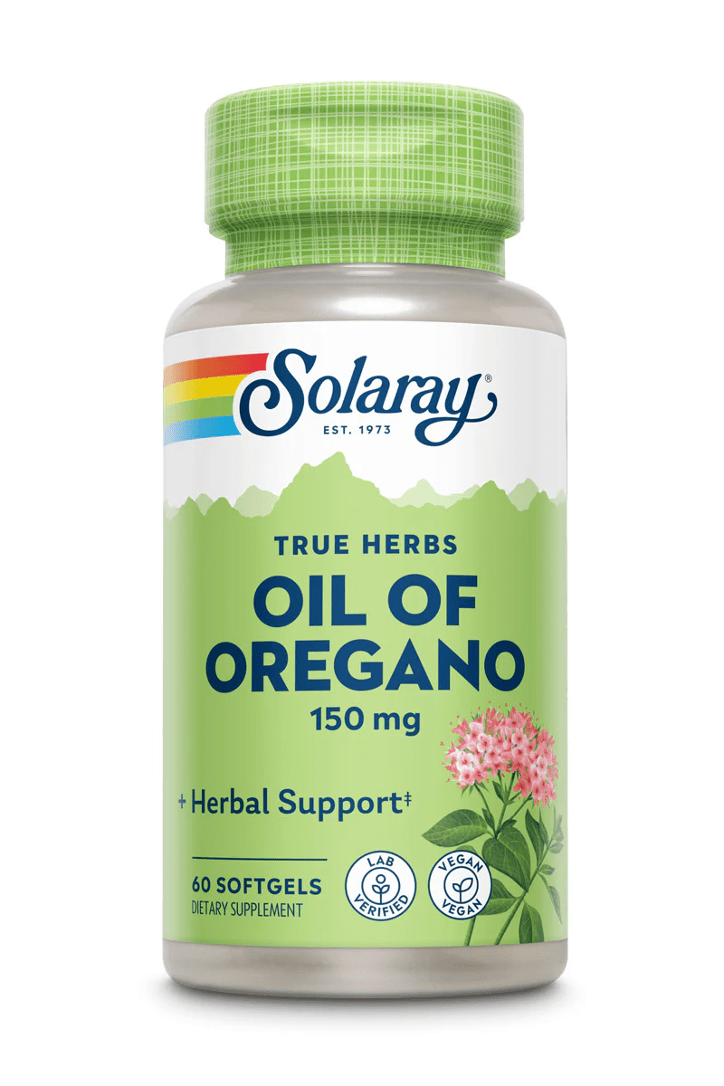 Solaray - Oil Of Oregano - 150mg 60ct - Herbal Supplement - Animal Supps | Sports Nutrition & Supplement Store | Vineland, NJ