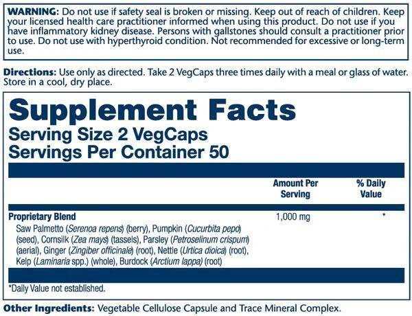 Solaray - Prostate Blend SP-16 - 100caps - Vitamin & Mineral -Animal Supps | Supplement, Sports Nutrition, and Vitamin Shop | Vineland NJ