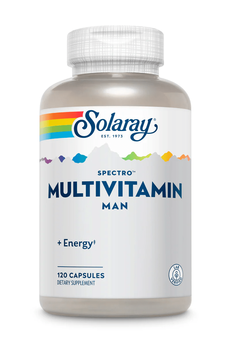 Solaray - Spectro Man Multivitamin - 120ct - Multi Vitamin - Animal Supps | Sports Nutrition & Supplement Store | Vineland, NJ