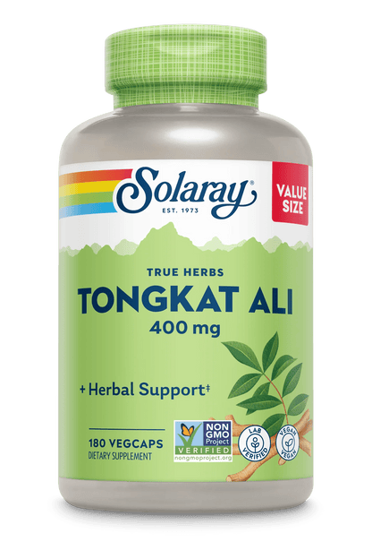 Solaray - Tongkat Ali 400mg - 180ct - Herbal Supplement - Animal Supps | Sports Nutrition & Supplement Store | Vineland, NJ