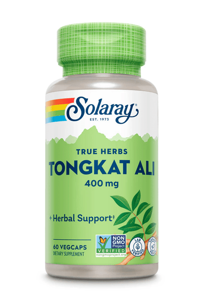 Solaray - Tongkat Ali 400mg - 60ct - Herbal Supplement - Animal Supps | Sports Nutrition & Supplement Store | Vineland, NJ