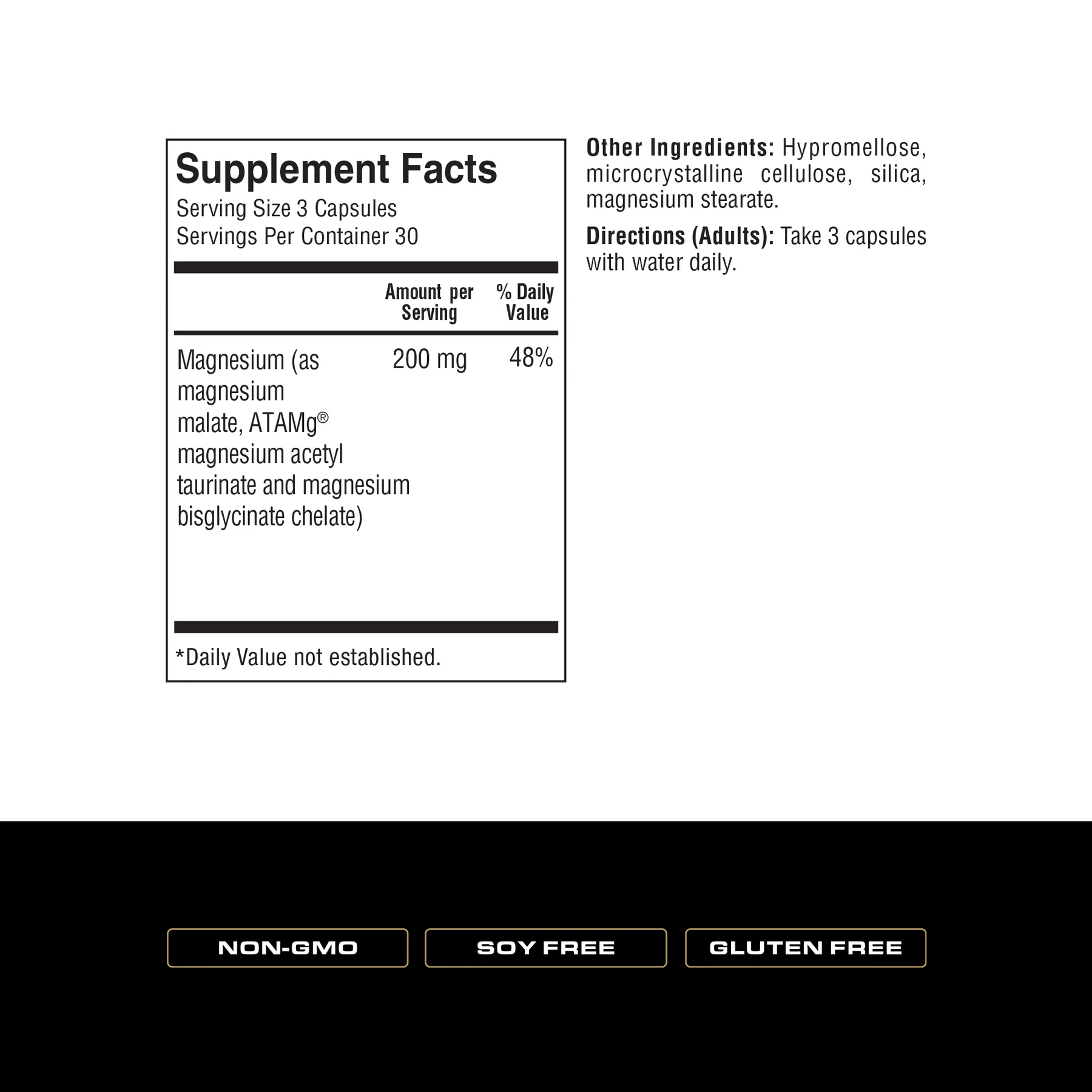 Spoken Nutrition - Mag 3 - 90ct - Magnesium - Animal Supps | Sports Nutrition & Supplement Store | Vineland, NJ