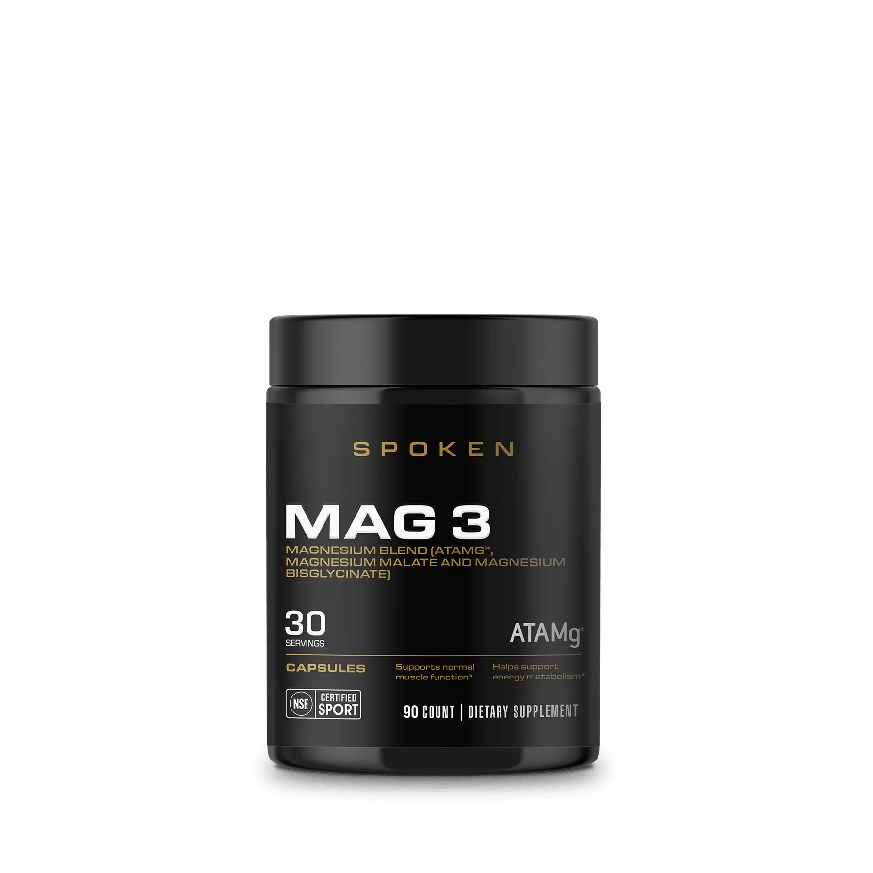 Spoken Nutrition - Mag 3 - 90ct - Magnesium - Animal Supps | Sports Nutrition & Supplement Store | Vineland, NJ