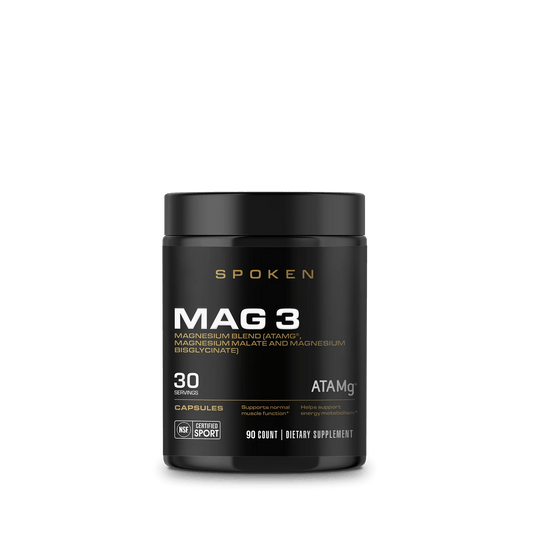 Spoken Nutrition - Mag 3 - 90ct - Magnesium - Animal Supps | Sports Nutrition & Supplement Store | Vineland, NJ