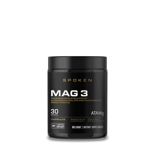 Spoken Nutrition - Mag 3 - 90ct - Magnesium - Animal Supps | Sports Nutrition & Supplement Store | Vineland, NJ