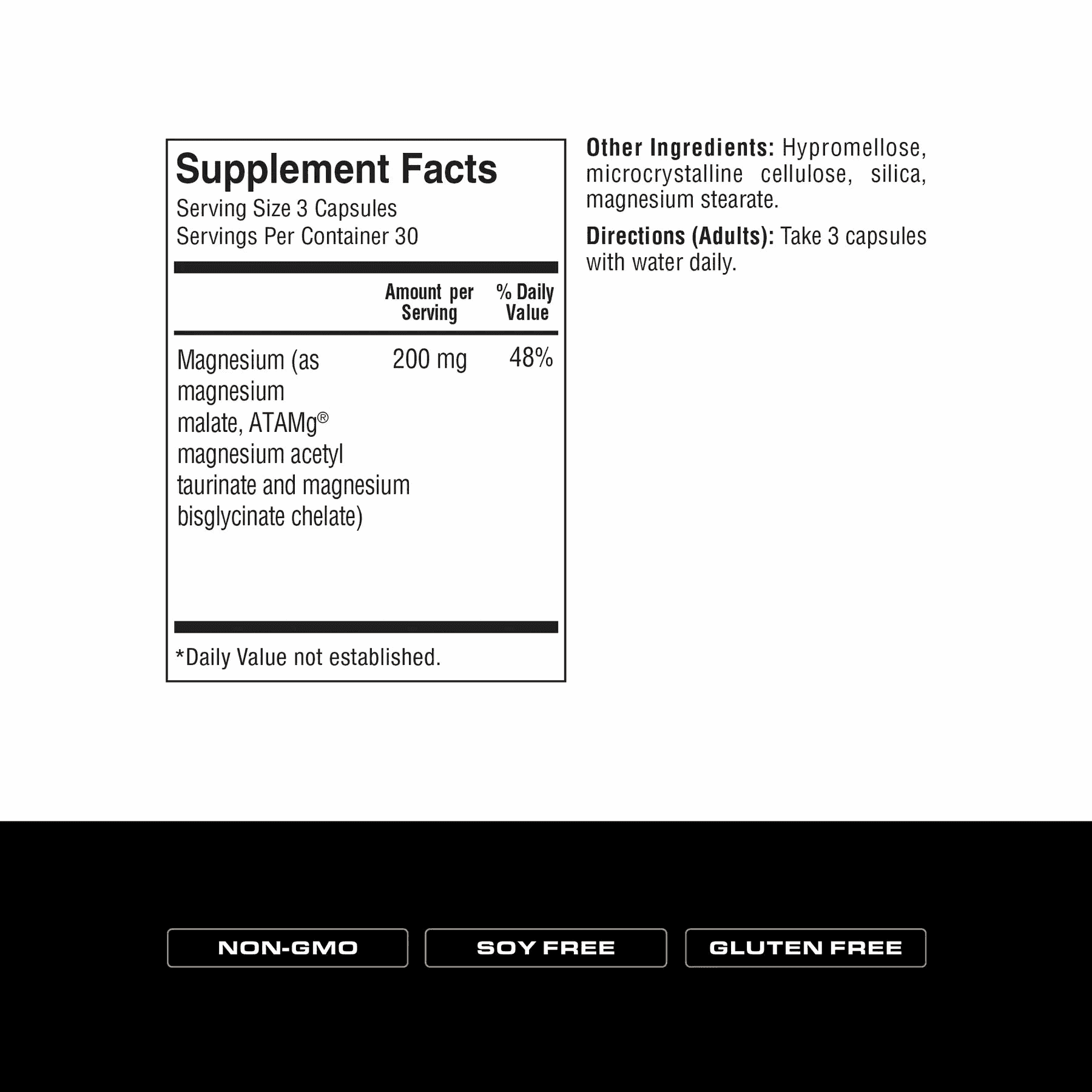 Spoken Nutrition - Mag 3 - 90ct - Magnesium - Animal Supps | Sports Nutrition & Supplement Store | Vineland, NJ