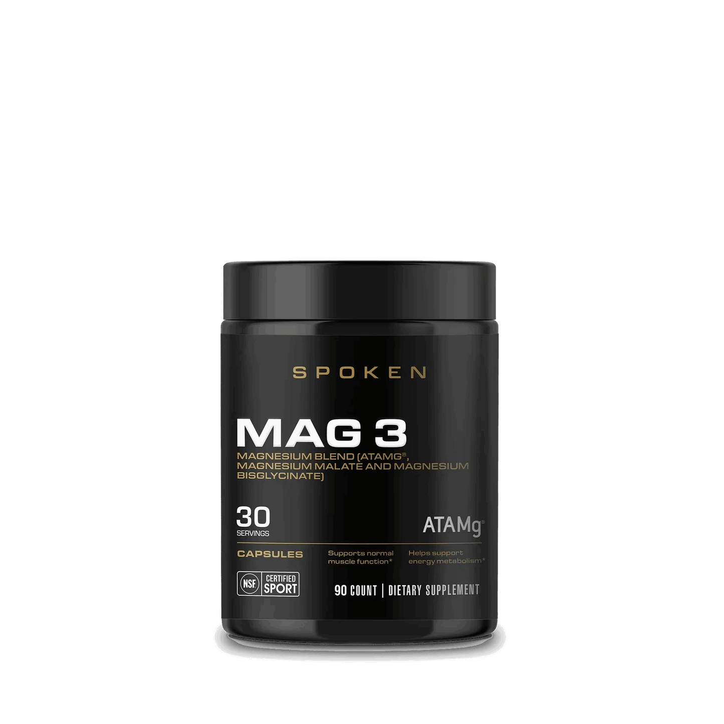 Spoken Nutrition - Mag 3 - 90ct - Magnesium - Animal Supps | Sports Nutrition & Supplement Store | Vineland, NJ