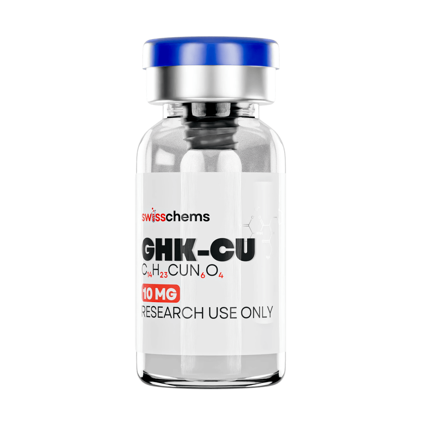Swiss Chems - GHK - Cu Vial - 10mg - Peptides - Animal Supps | Supplement, Sports Nutrition, and Vitamin Shop | Vineland NJ