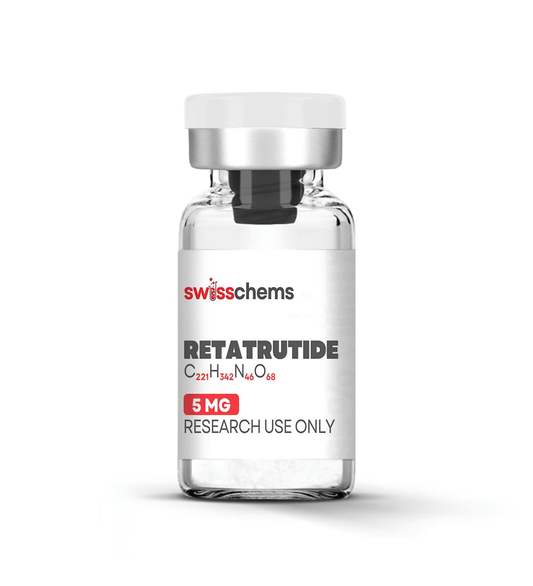 Swiss Chems - Retatrutide Vial - 5mg - Peptides - Animal Supps | Supplement, Sports Nutrition, and Vitamin Shop | Vineland NJ