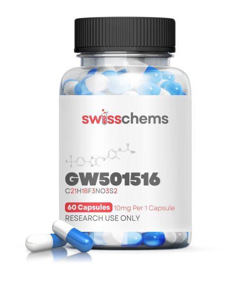 SwissChems - GW - 501516 - 0.5mg 60ct - SARM - Animal Supps | Supplement, Sports Nutrition, and Vitamin Shop | Vineland NJ